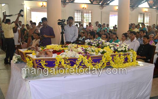 Mangalore diocese priests funeral